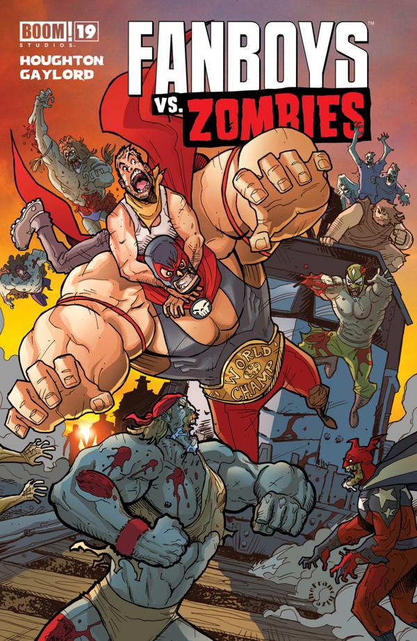 Fanboys vs. Zombies #19 cover