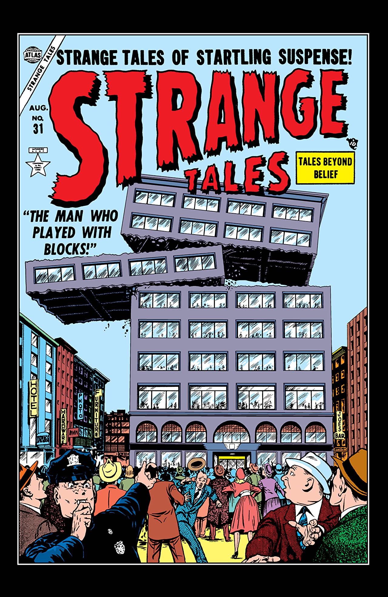 Strange Tales #31 cover