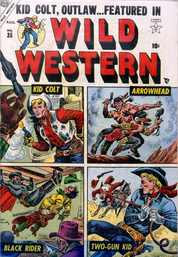 Wild Western #35 cover