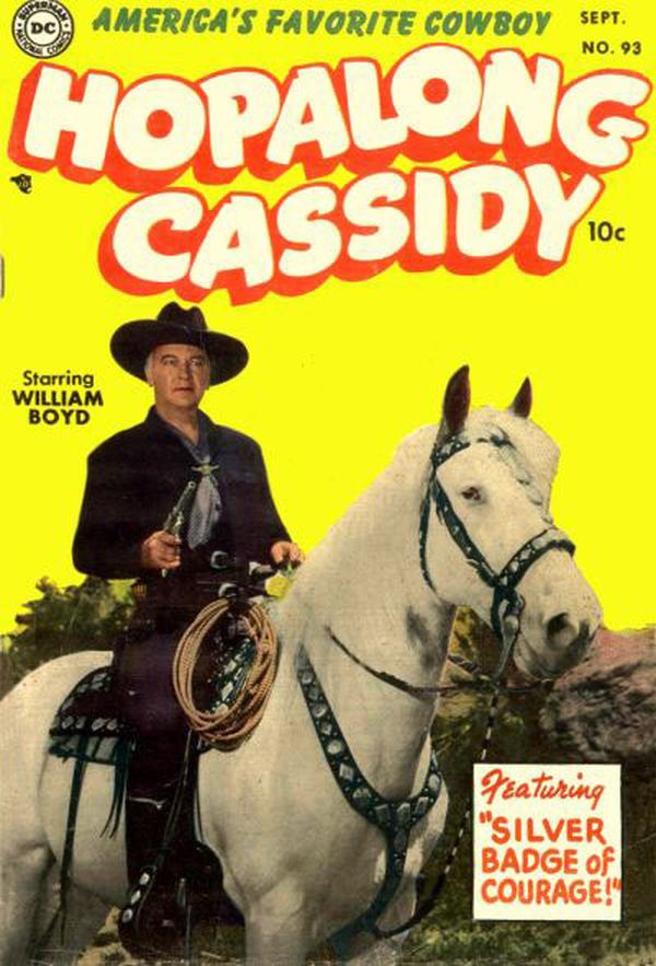 Hopalong Cassidy #93 cover
