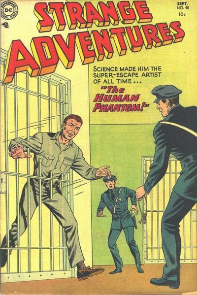 Strange Adventures #48 cover
