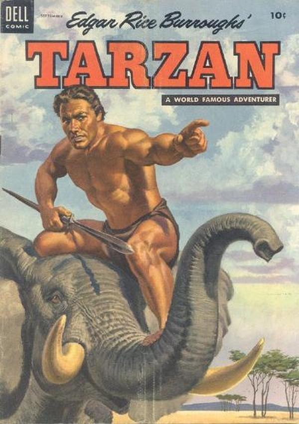 Edgar Rice Burroughs' Tarzan #60 cover