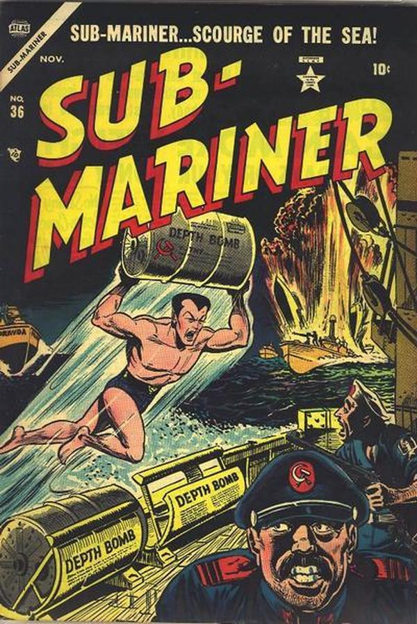 Sub-Mariner #36 cover