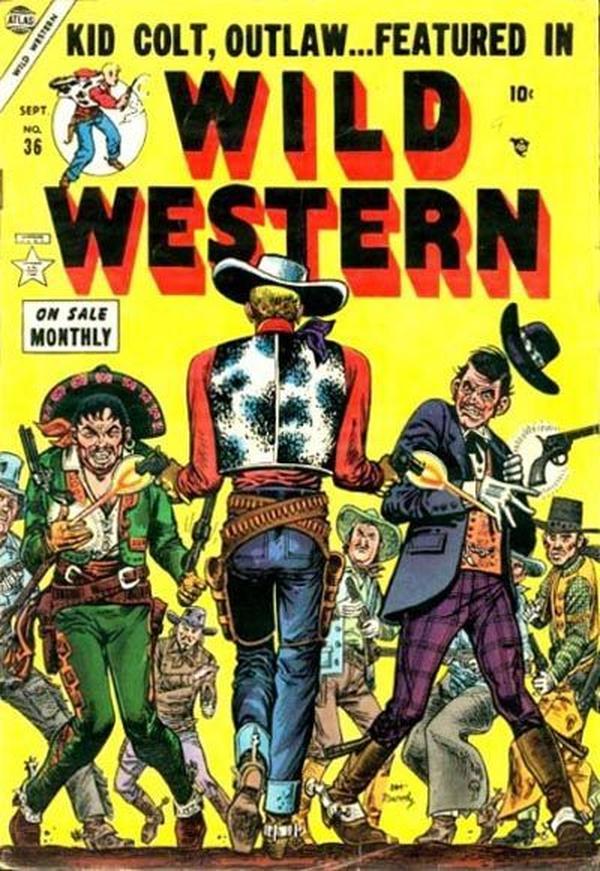 Wild Western #36 cover