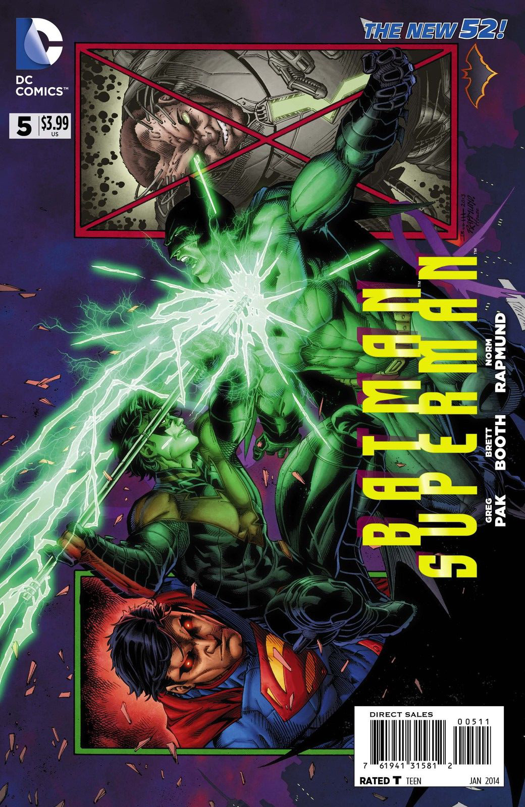 Batman / Superman #5 cover