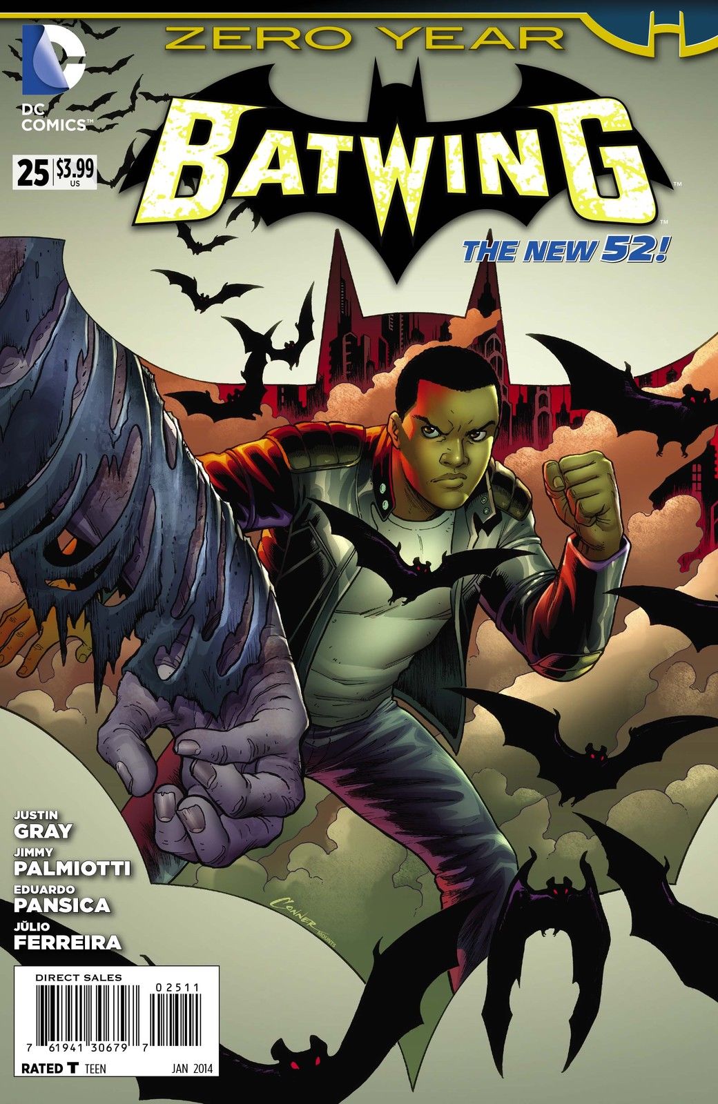 Batwing #25 cover