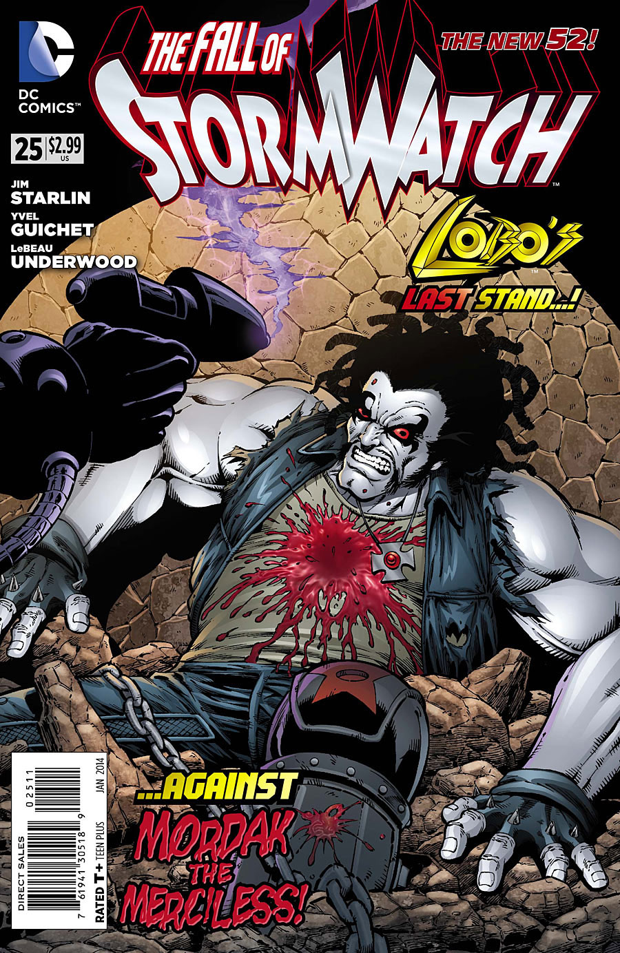 Stormwatch #25 cover
