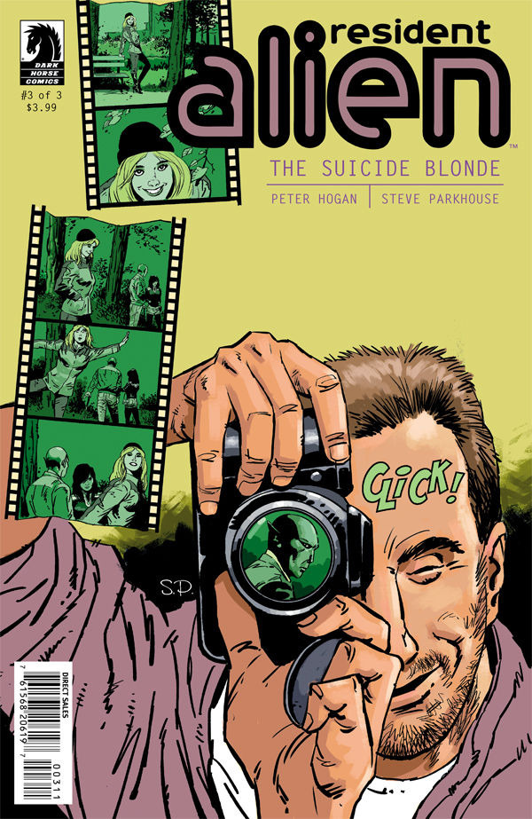 Resident Alien: The Suicide Blonde #3 cover