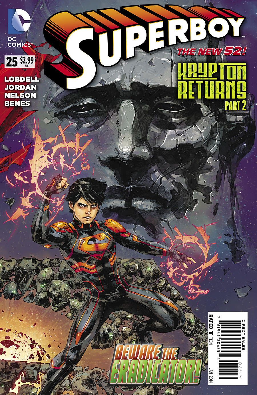 Superboy #25 cover