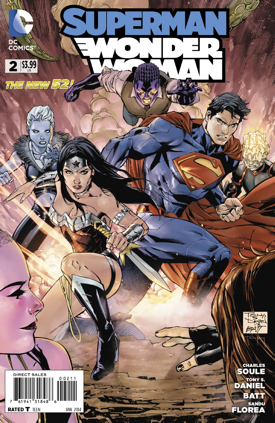Superman / Wonder Woman #2 cover