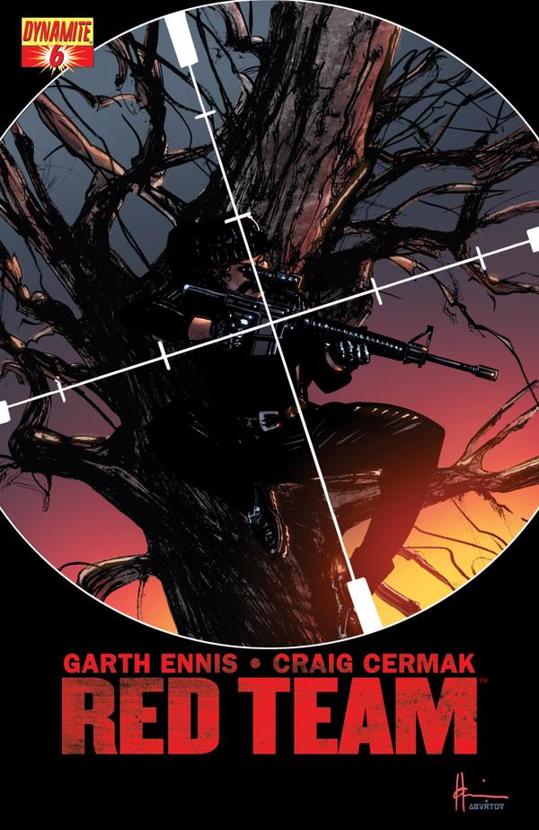 Red Team #6 cover