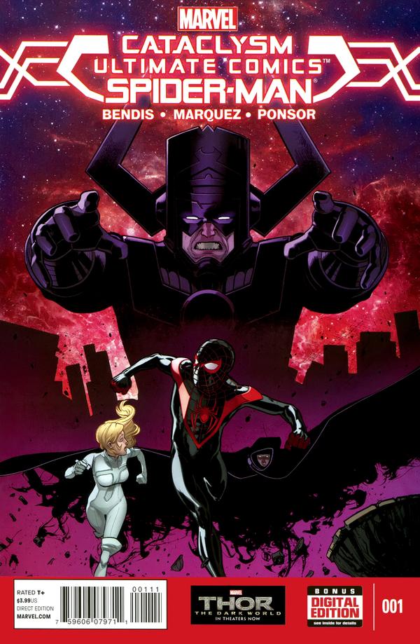 Cataclysm: Ultimate Spider-Man #1 cover