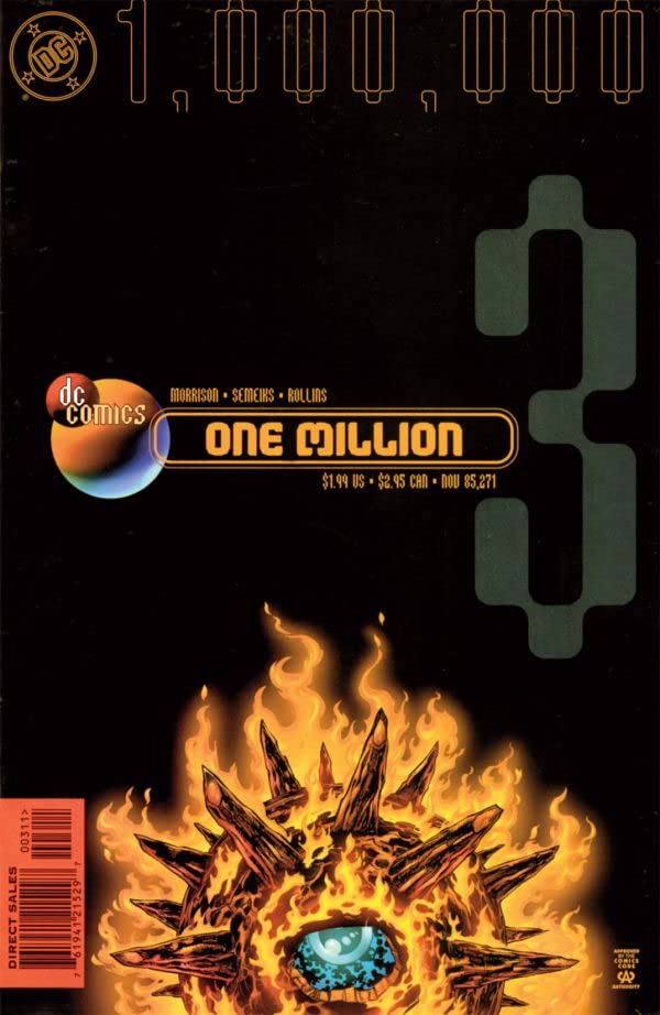 DC One Million #3 cover