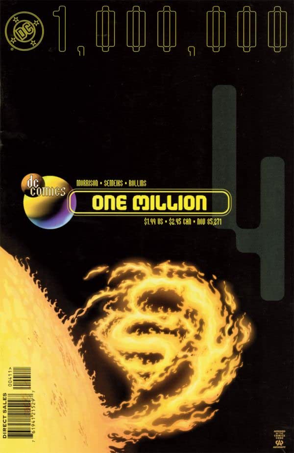 DC One Million #4 cover