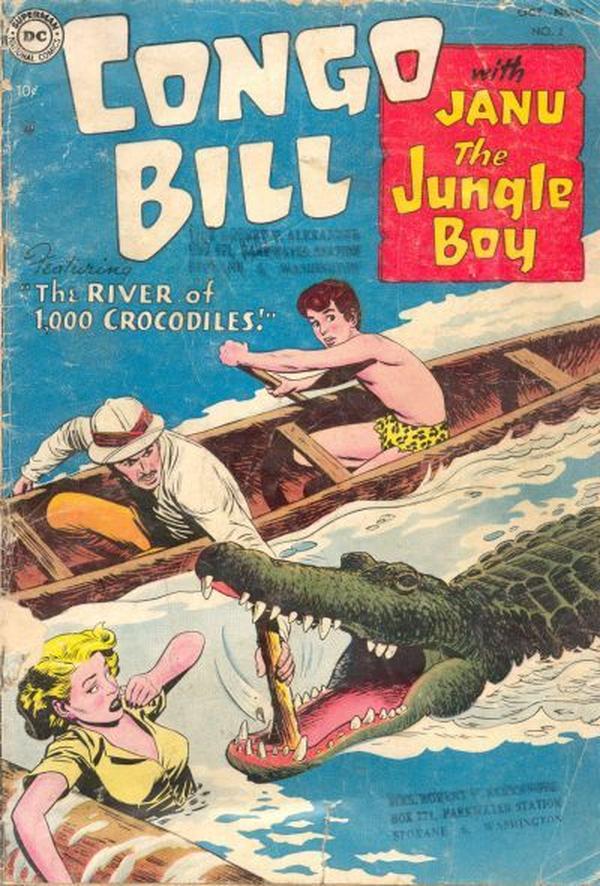 Congo Bill #2 cover