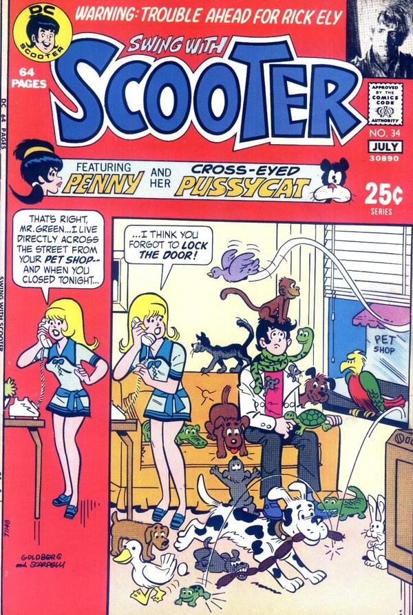 Swing with Scooter #34 cover