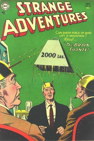 Strange Adventures #49 cover