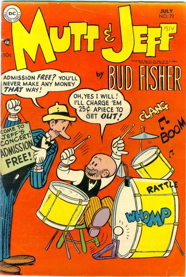Mutt & Jeff #72 cover
