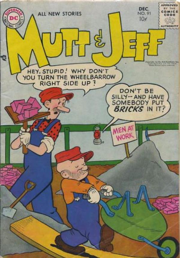 Mutt & Jeff #91 cover