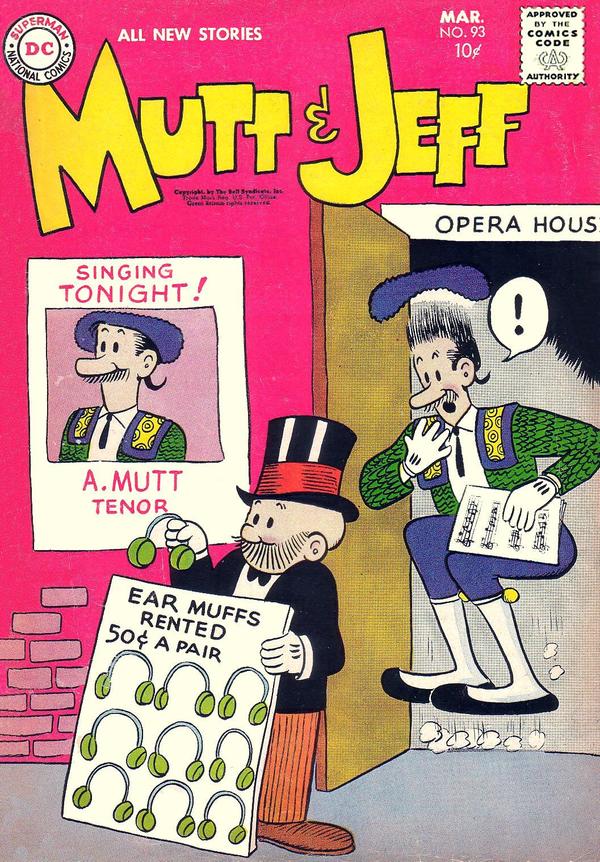 Mutt & Jeff #93 cover