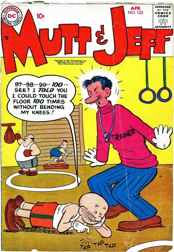 Mutt & Jeff #102 cover