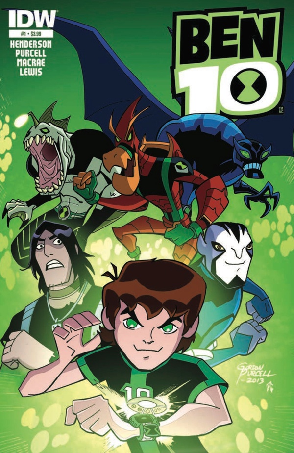 Ben 10 #1 cover