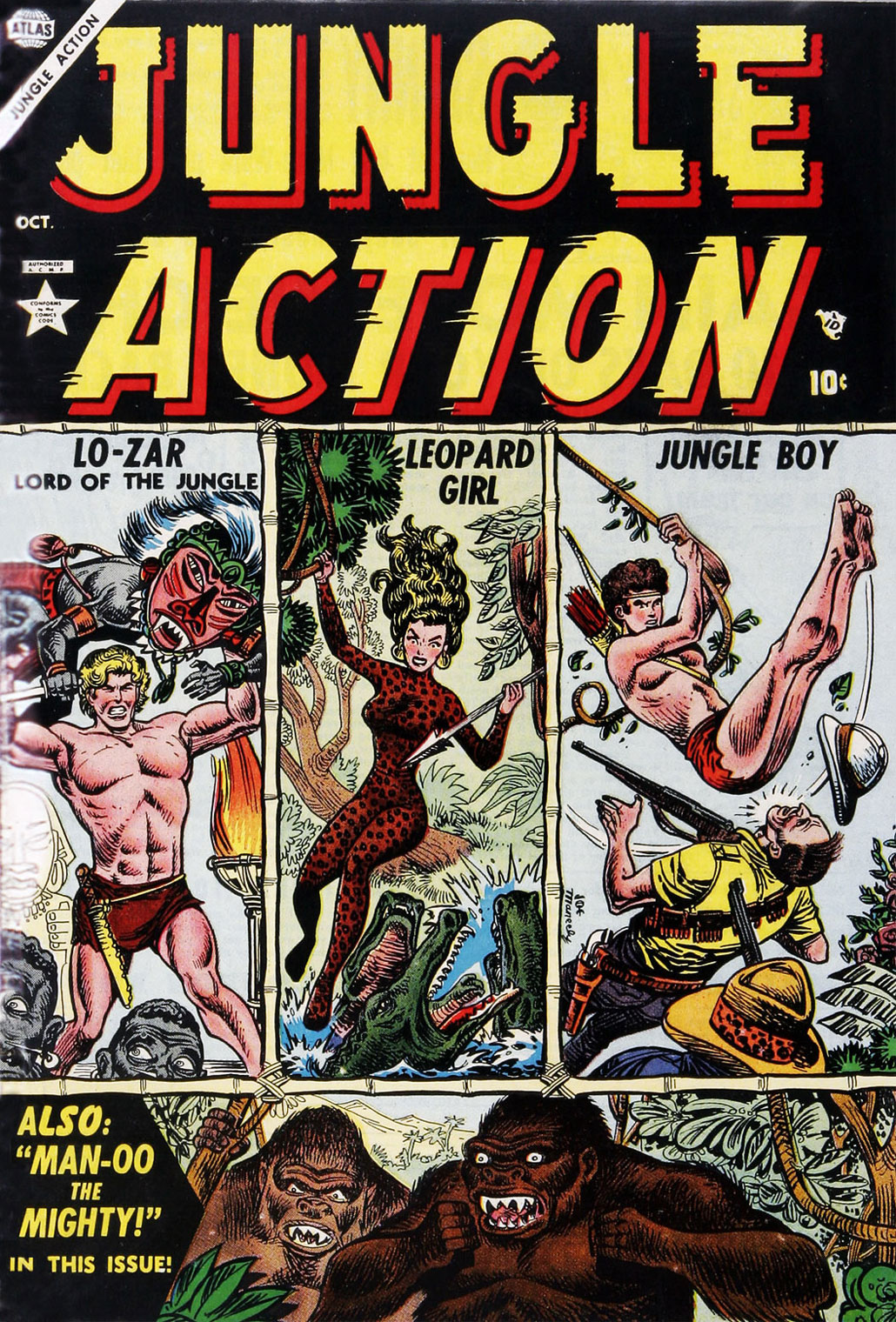 Jungle Action #1 cover