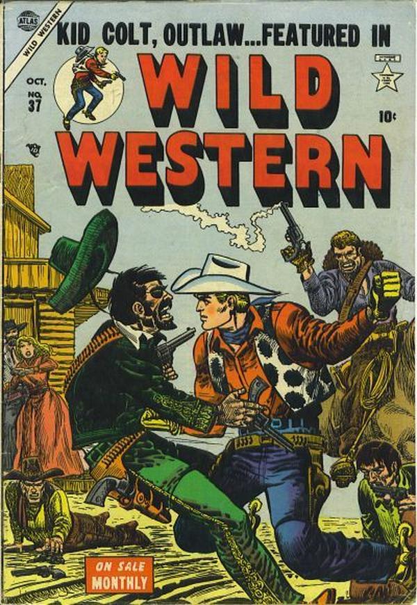 Wild Western #37 cover