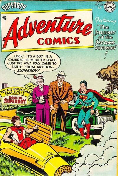 Adventure Comics #205 cover