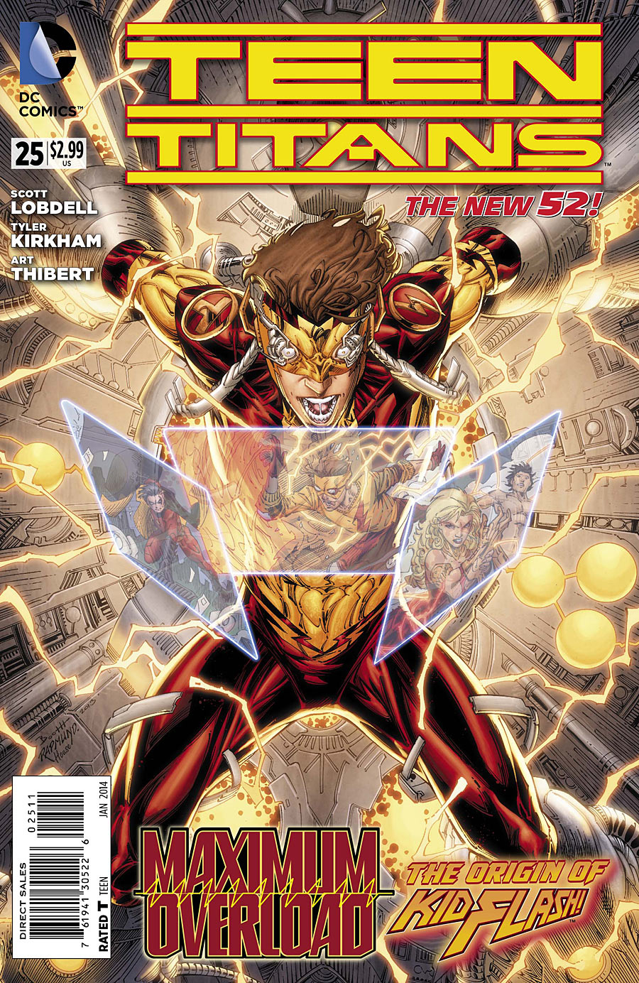 Teen Titans #25 cover