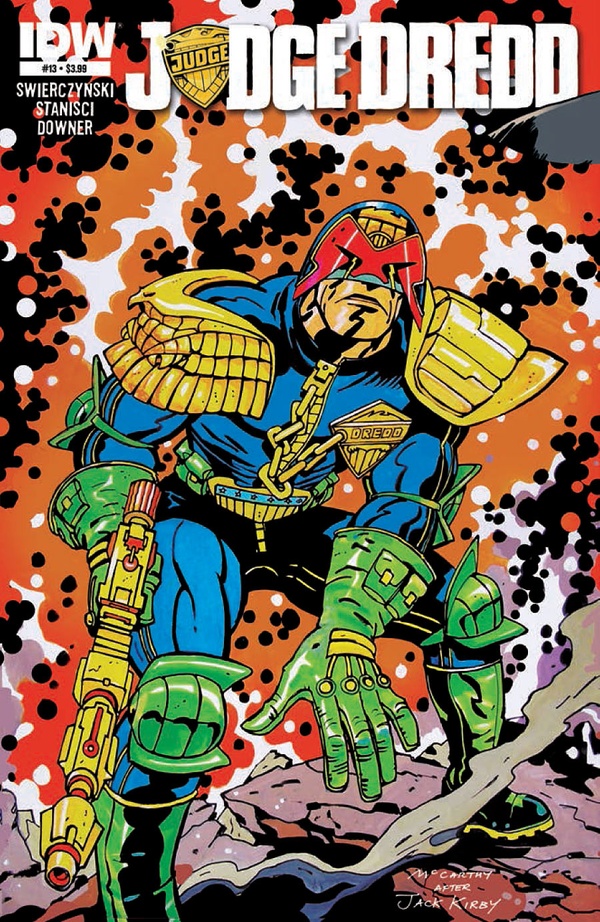 Judge Dredd #13 cover