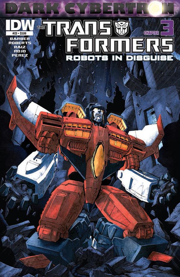 The Transformers: Robots in Disguise #23 cover