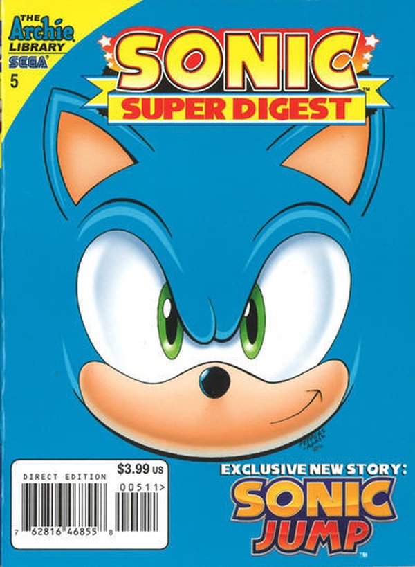 Sonic Super Digest #5 cover