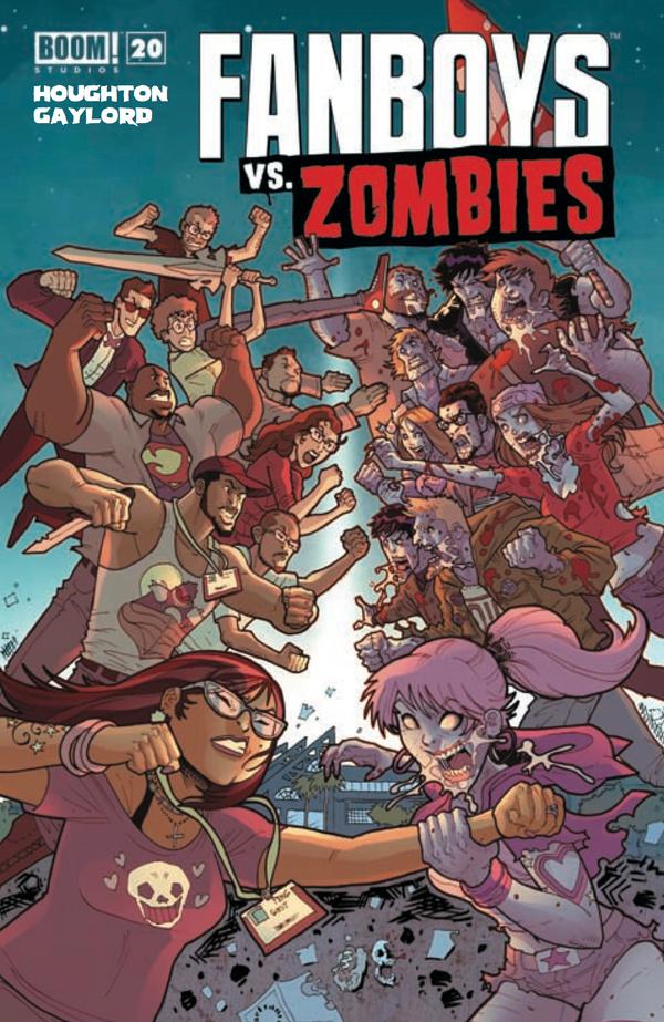 Fanboys vs. Zombies #20 cover