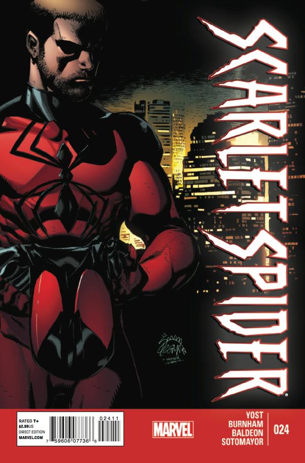 Scarlet Spider #24 cover