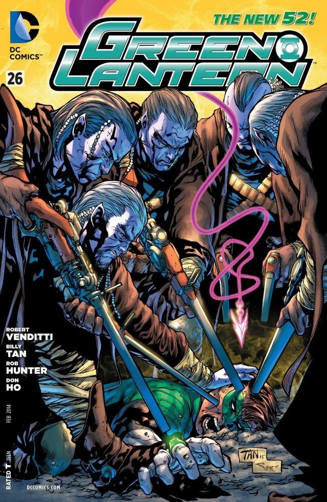 Green Lantern #26 cover