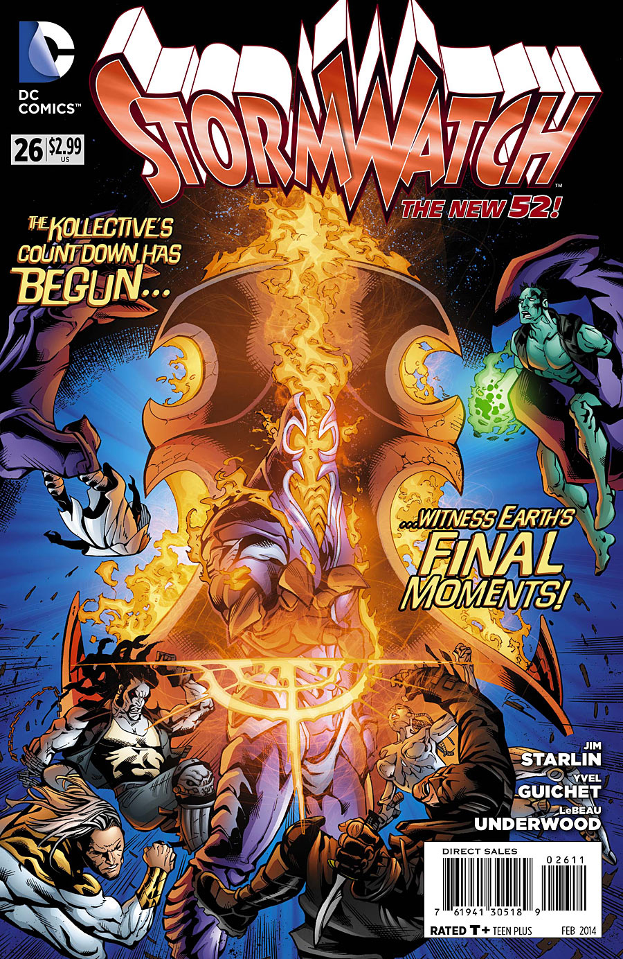 Stormwatch #26 cover