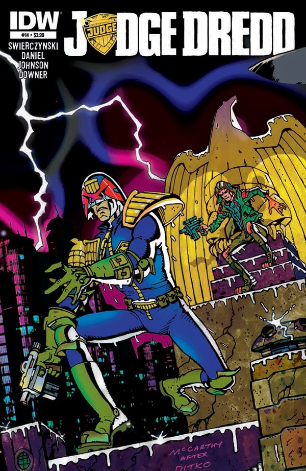 Judge Dredd #14 cover