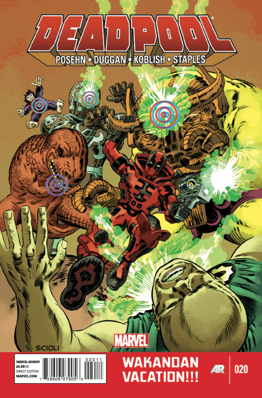 Deadpool #20 cover