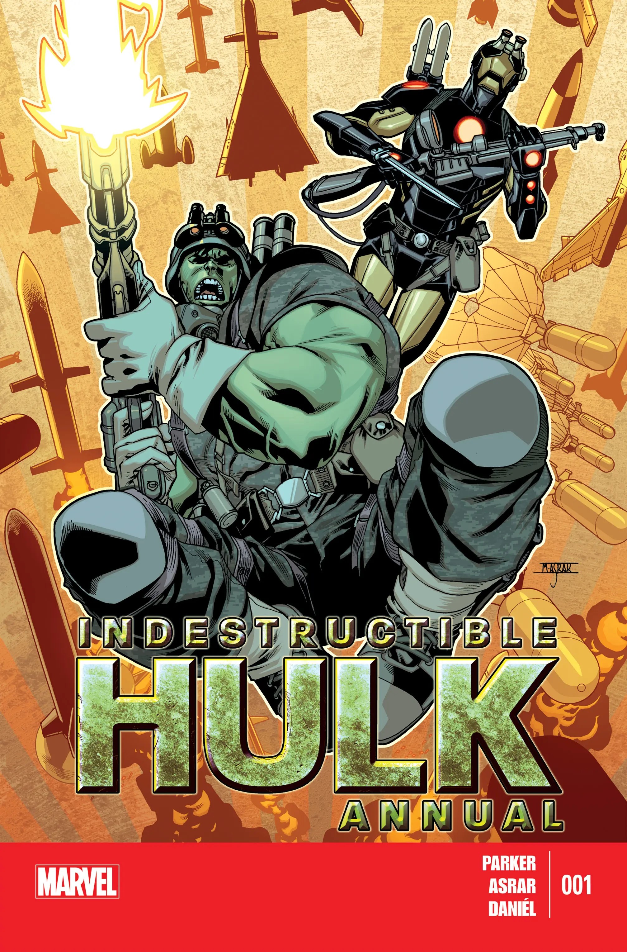 Indestructible Hulk Annual #1 cover