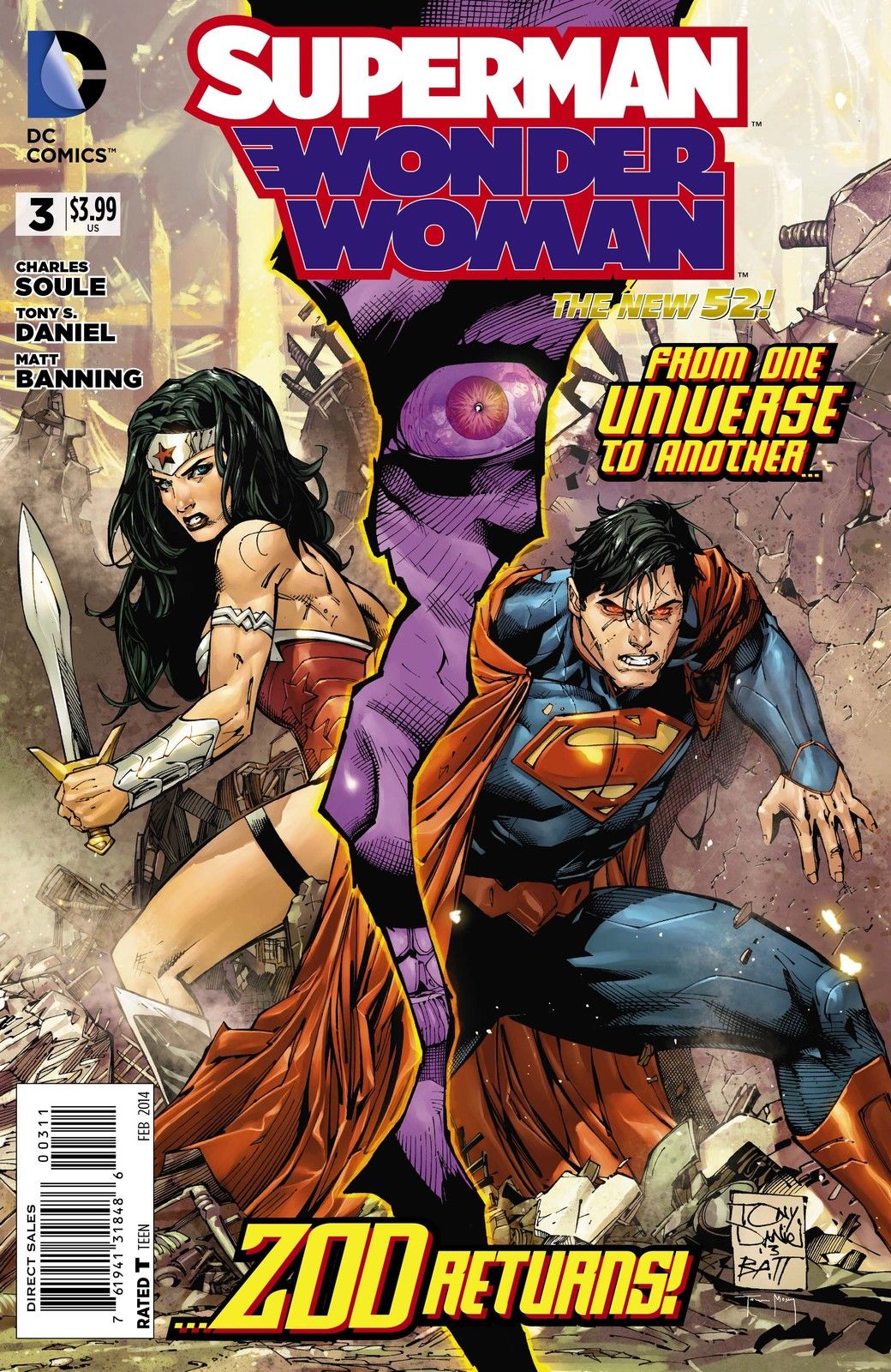 Superman / Wonder Woman #3 cover