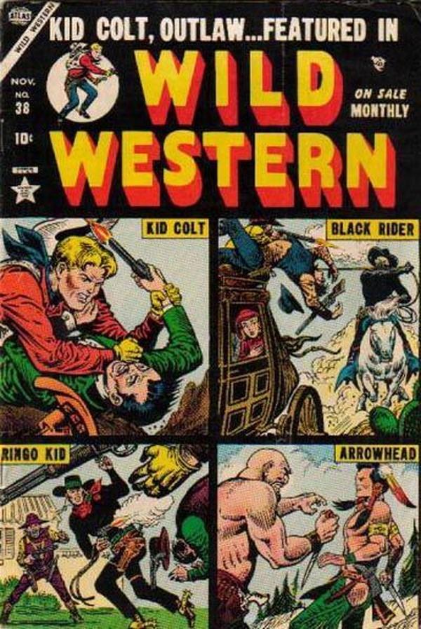 Wild Western #38 cover