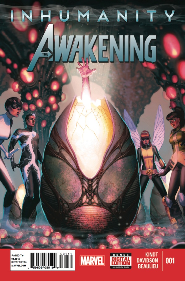 Inhumanity: The Awakening #1 cover