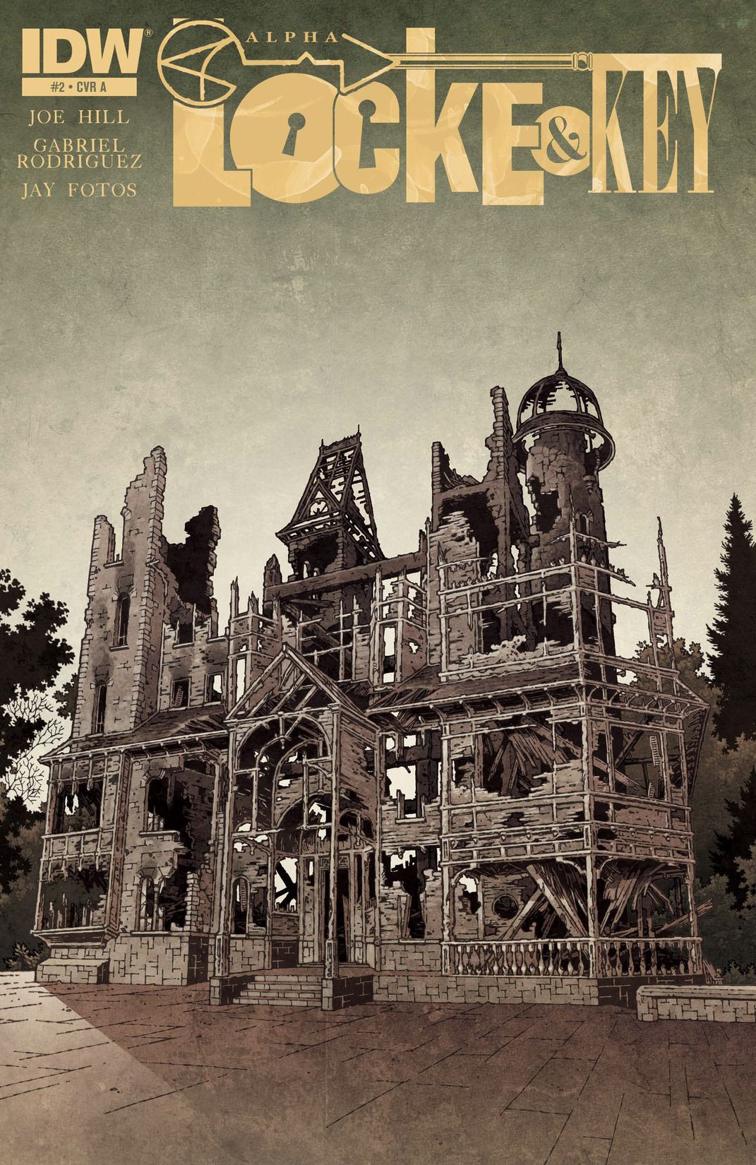 Locke & Key: Alpha #2 cover