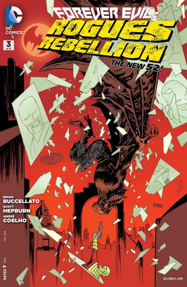 Forever Evil: Rogues Rebellion #3 cover