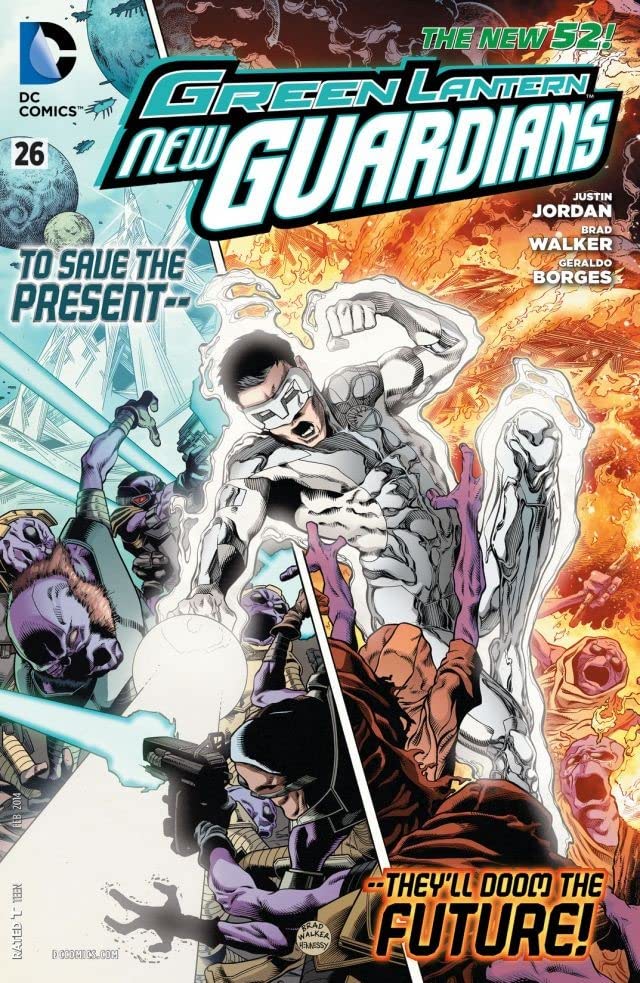 Green Lantern: New Guardians #26 cover