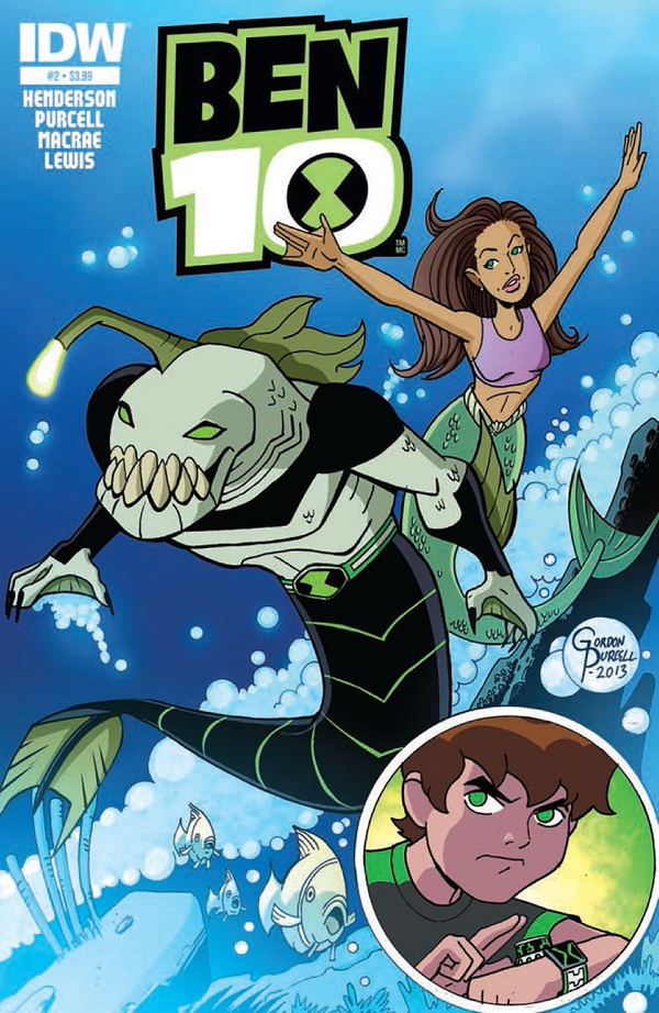 Ben 10 #2 cover