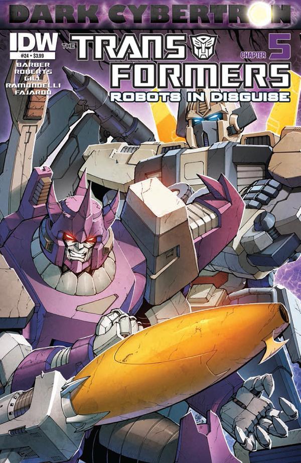 The Transformers: Robots in Disguise #24 cover