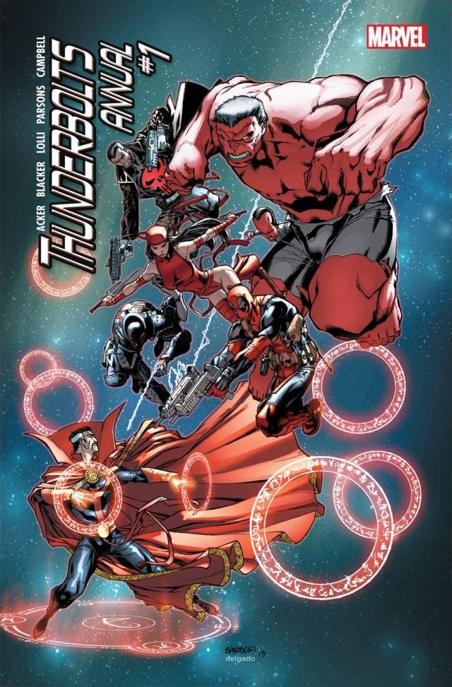 Thunderbolts Annual #1 cover