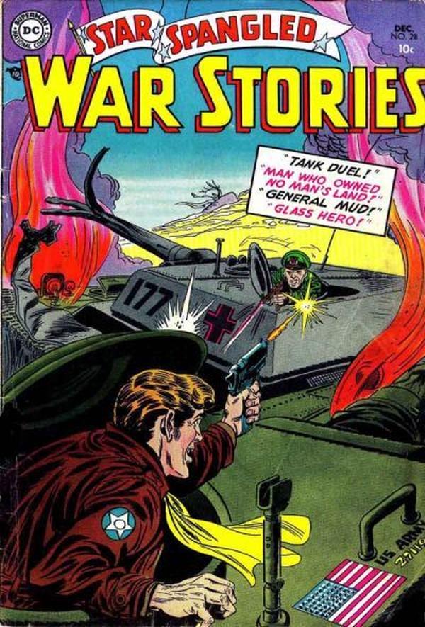 Star Spangled War Stories #28 cover